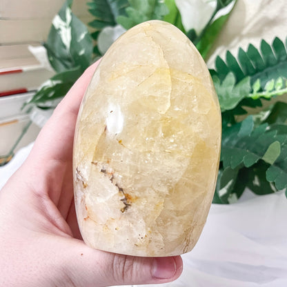 lemon quartz freeform