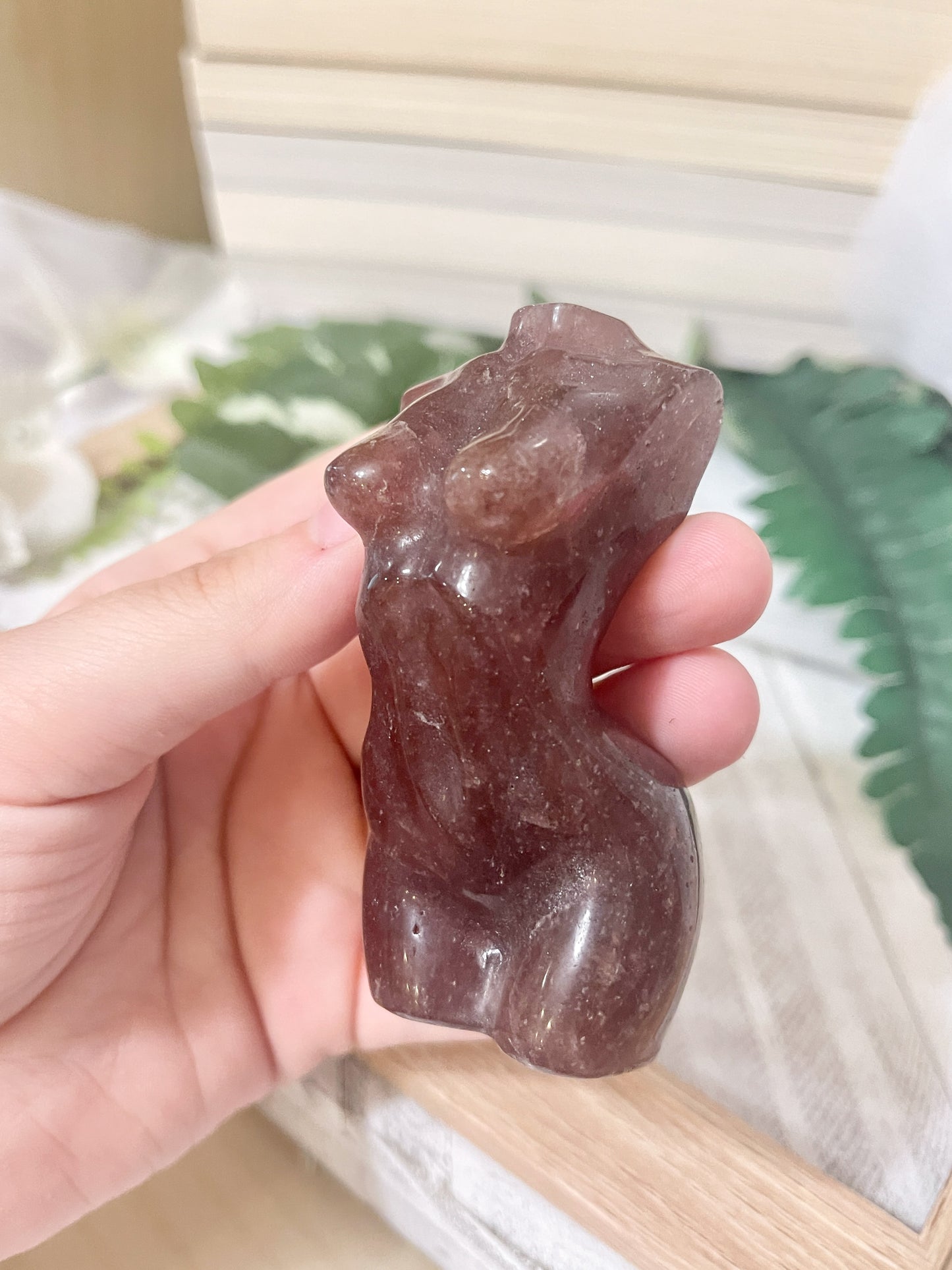 strawberry quartz goddess