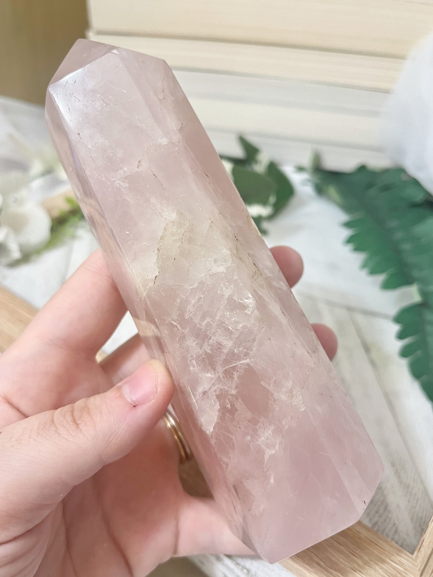 rose quartz tower