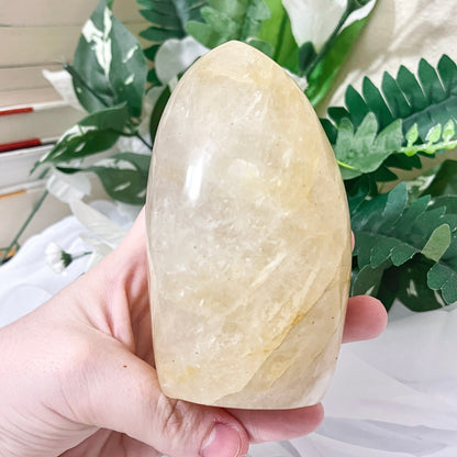 lemon quartz freeform