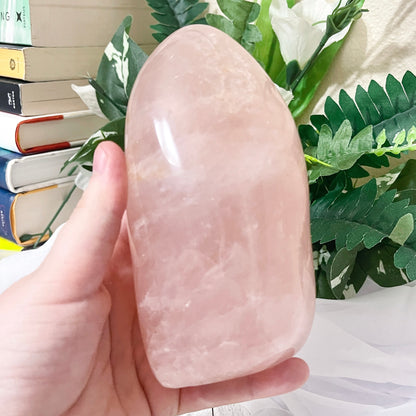 LG rose quartz freeform