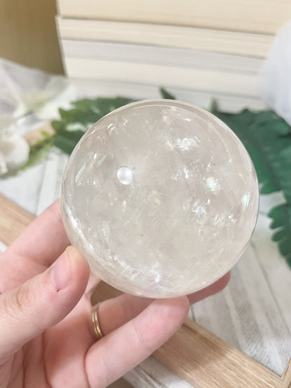 clear quartz sphere