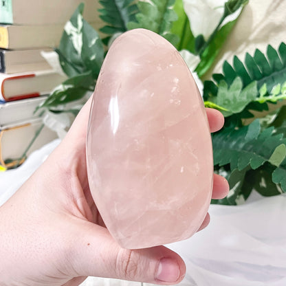 rose quartz freeform (L)