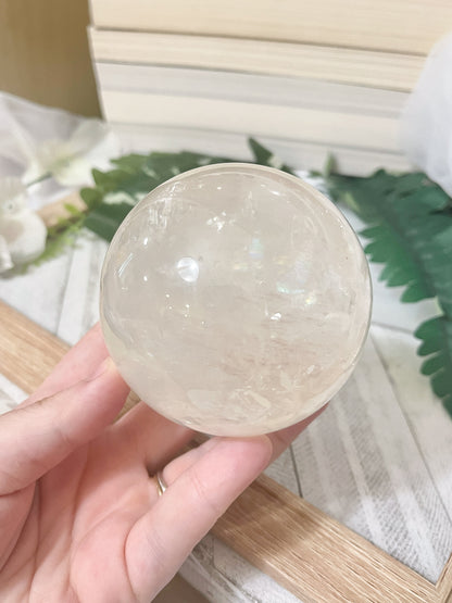 clear quartz sphere