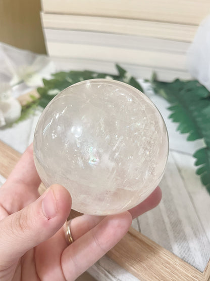 clear quartz sphere