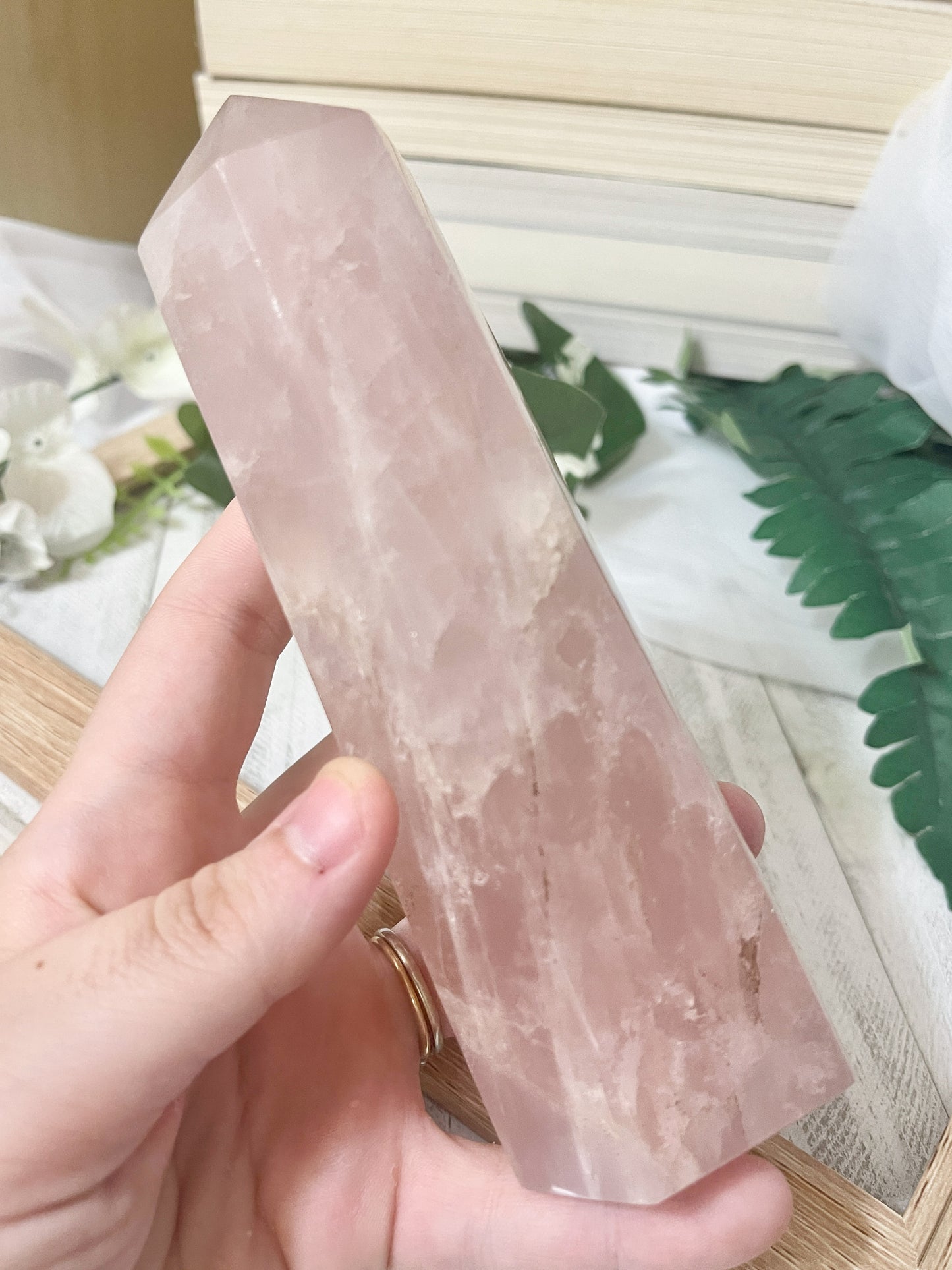 rose quartz tower