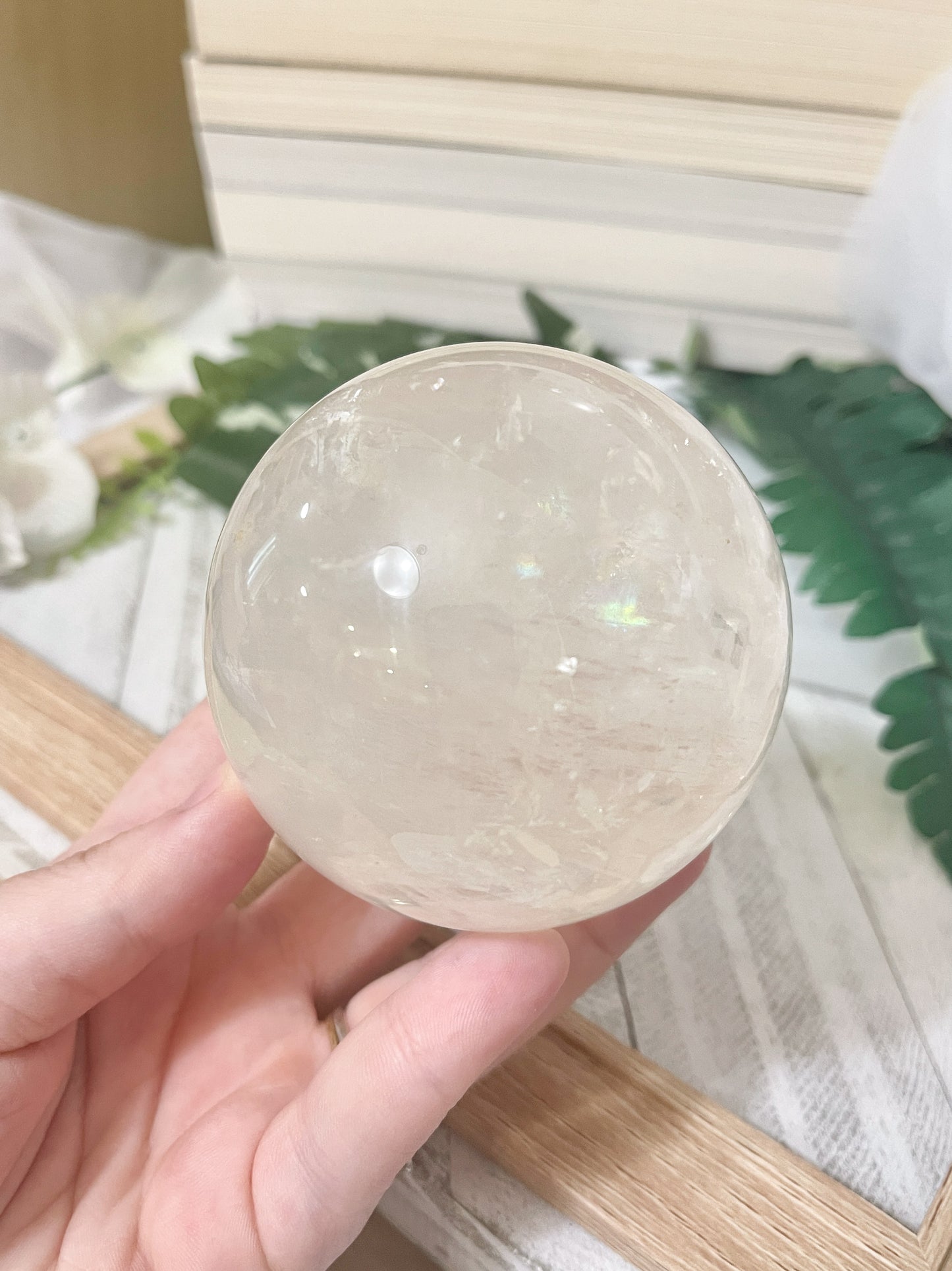 clear quartz sphere