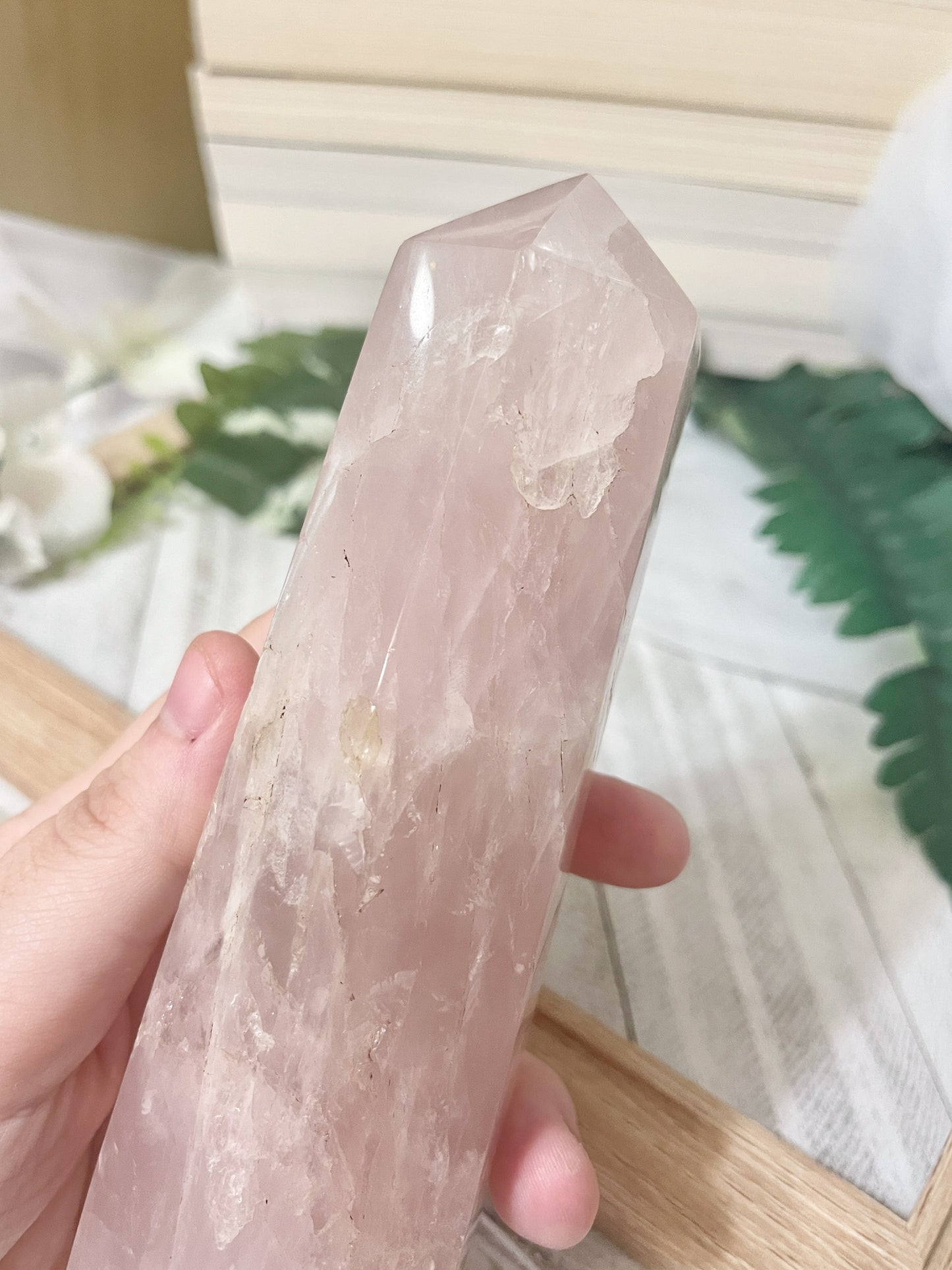 rose quartz tower